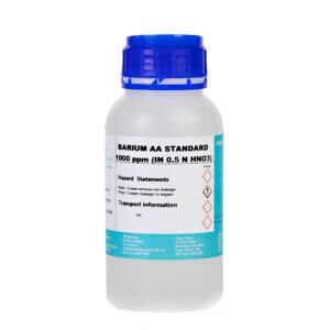 Barium AA Standard 1000ppm (In 0.5N HNO3)